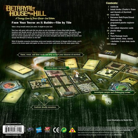 Betrayal at House on the Hill Back