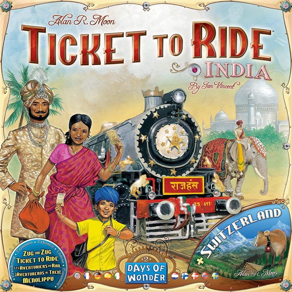 Ticket to Ride: India Map Collection – Crazy Squirrel Games & Toys