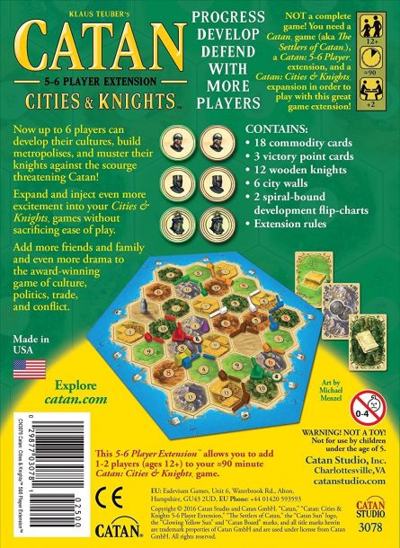 Cities and Knights 5-6 Exp Back