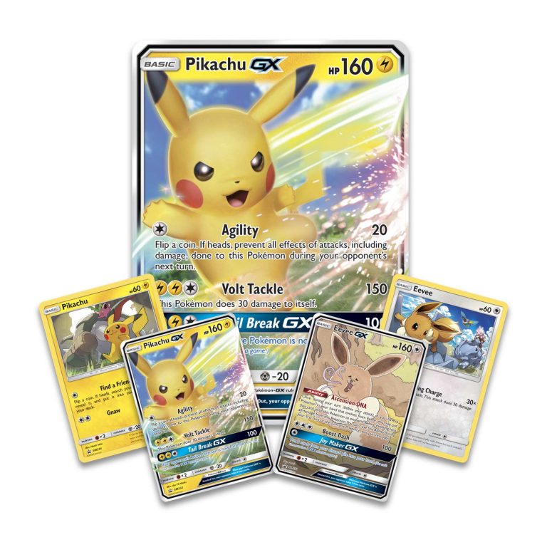 pikachu eevee gx