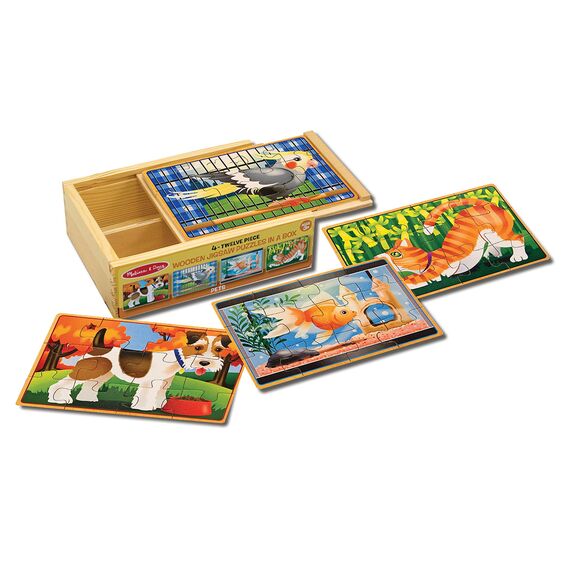 Puzzles in a Box- Pets