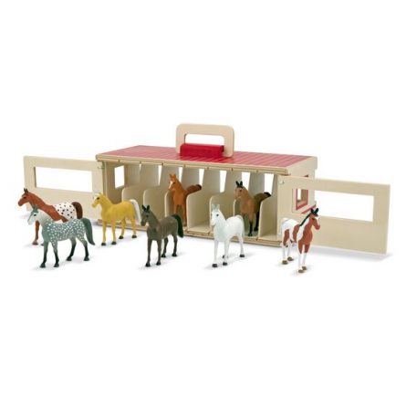 Take-Along- Show-Horse Stable