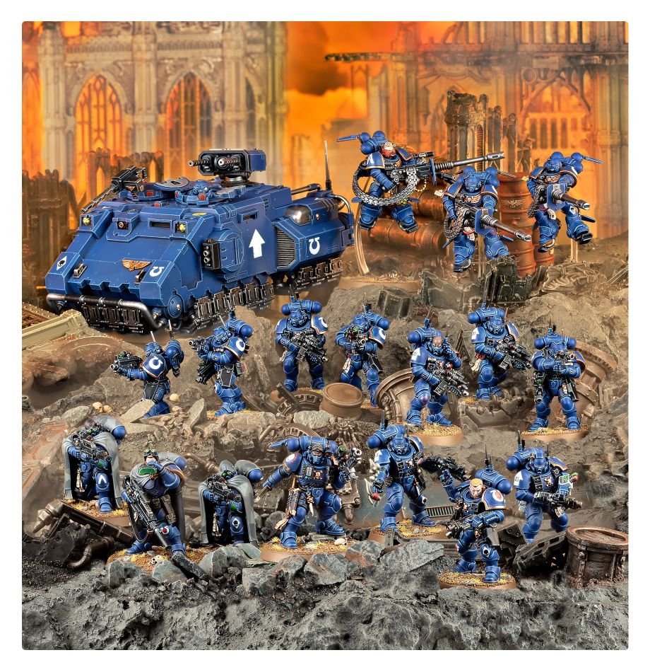 40K: Combat Patrol: Space Marines – Crazy Squirrel Games & Toys