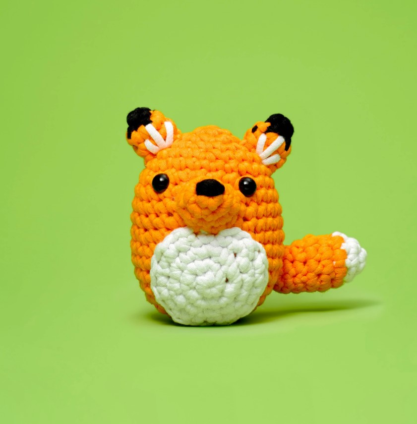 Woobles LearntoCrochet Amigurumi Kits Crazy Squirrel Games & Toys