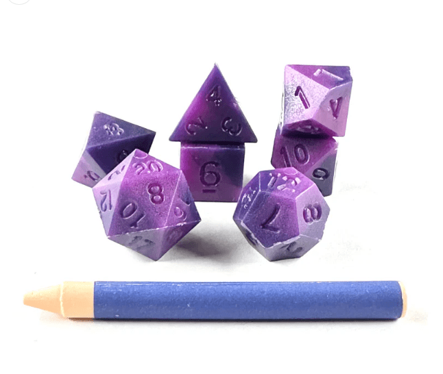 Advanced Dice and Crayon Set